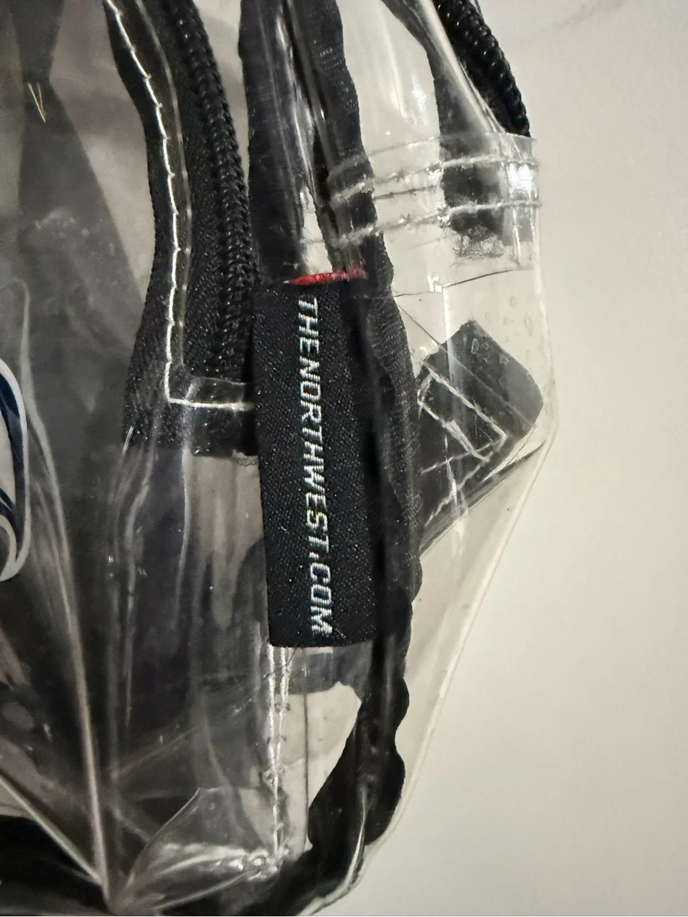 EUC The Northwest NFL Seahawks Clear Backpack